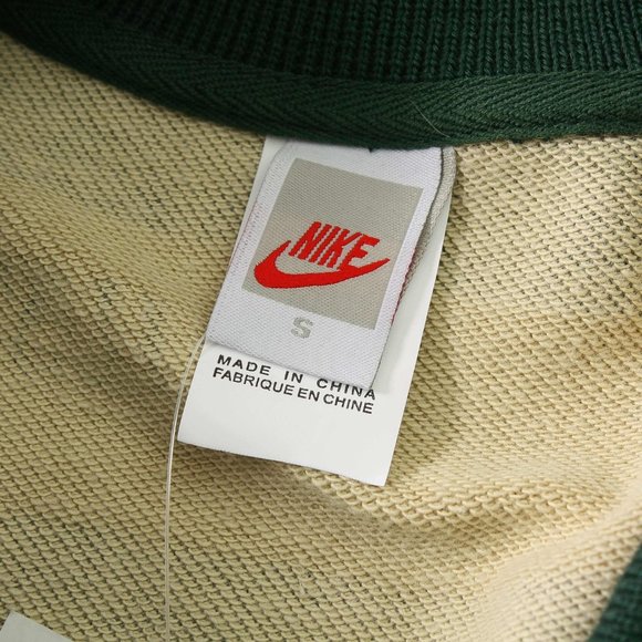 Nike x Cactus Plant Flea Market Multi-Logo Green And Cream Polo Shirt - Picture 8 of 13